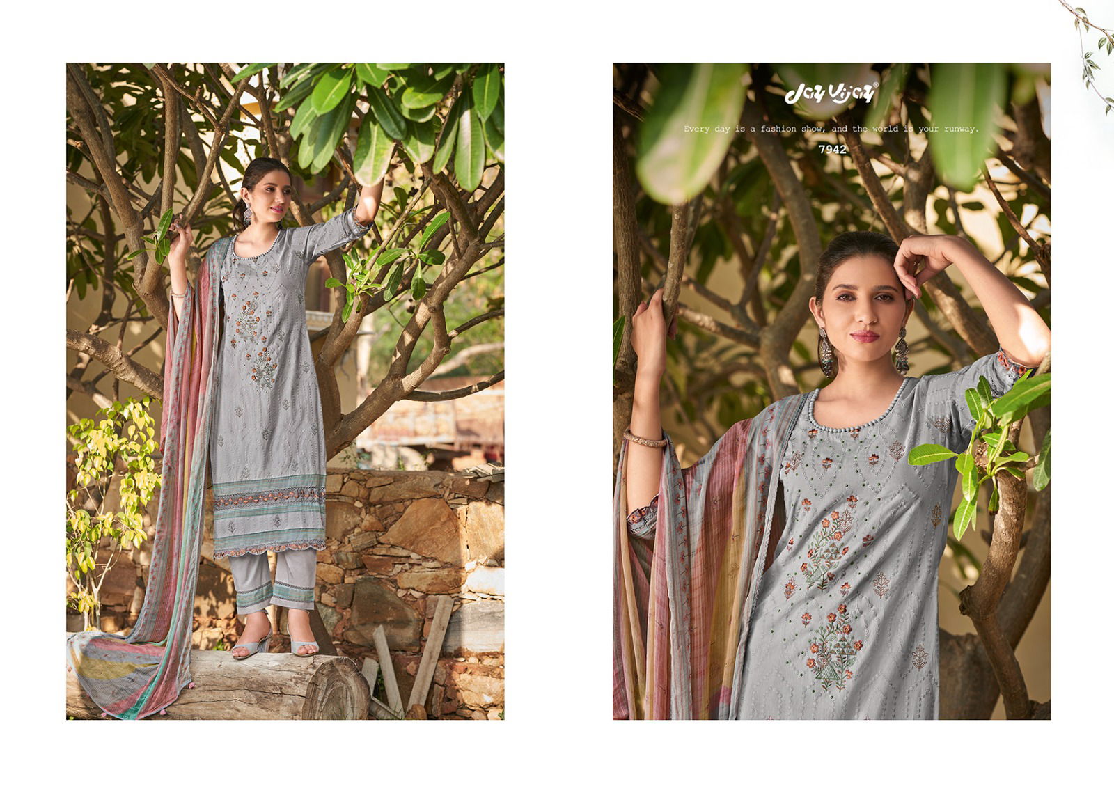Ruhani By Jay Vijay Designner Salwar Suit Catalog
